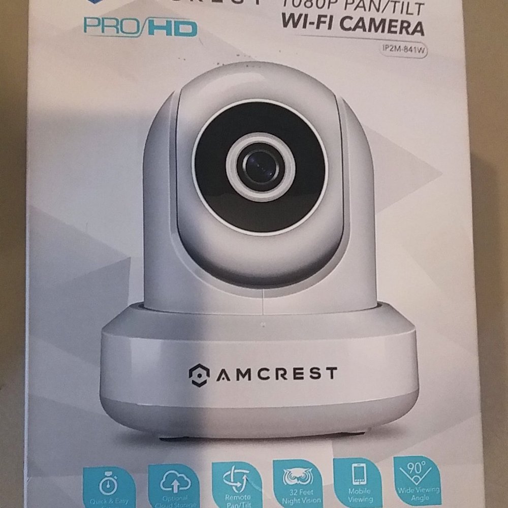 AMCREST 1080P PAN/TILT WI-FI CAMERA IP2M-841W